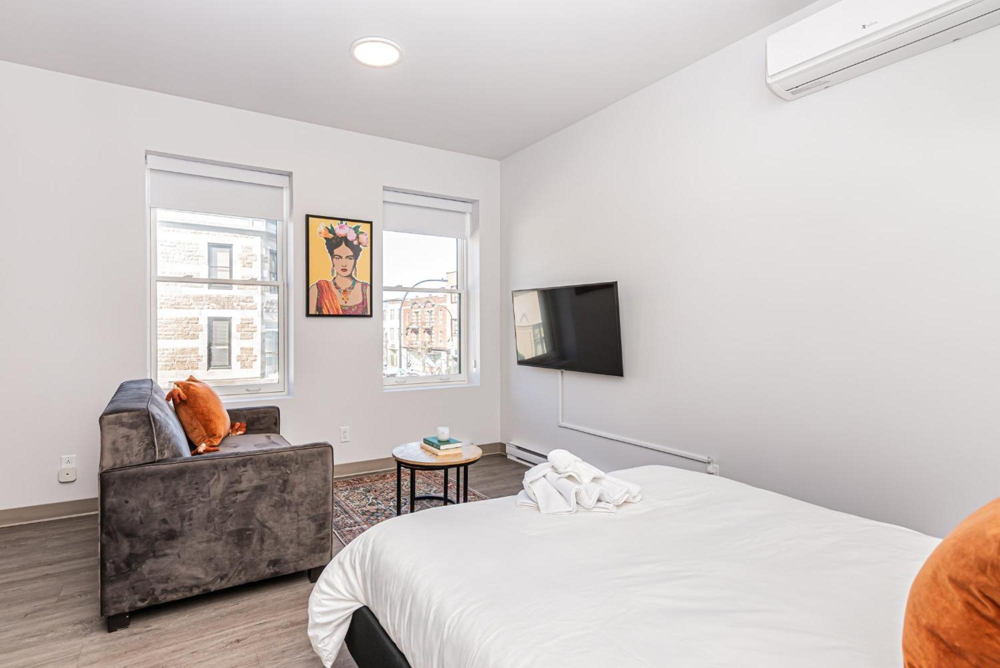 מונטריאול Wonderful New Studio Close To Mount Royal By Den Stays חדר תמונה
