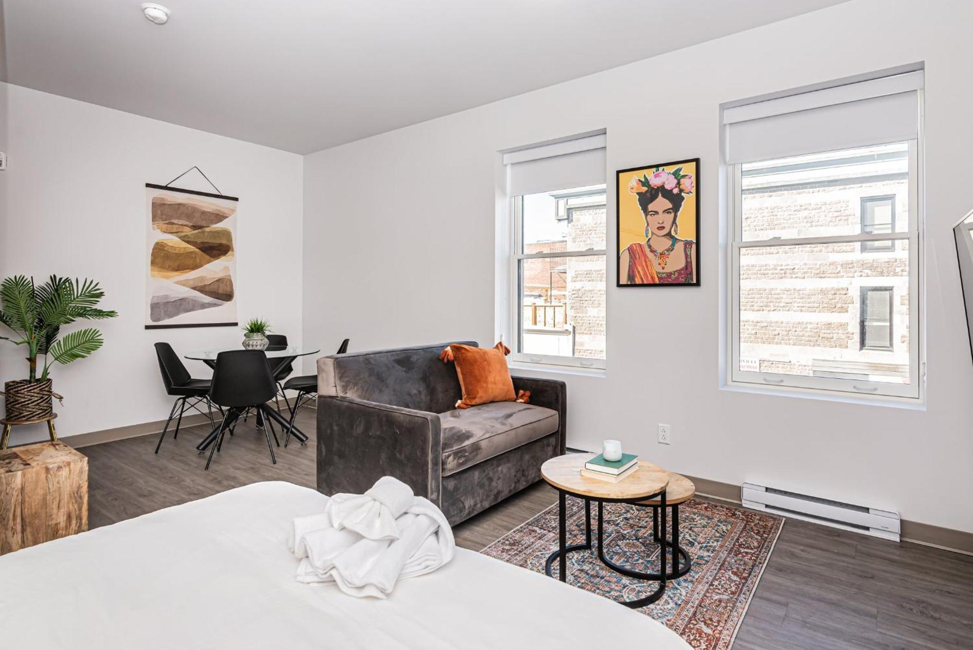 מונטריאול Wonderful New Studio Close To Mount Royal By Den Stays חדר תמונה